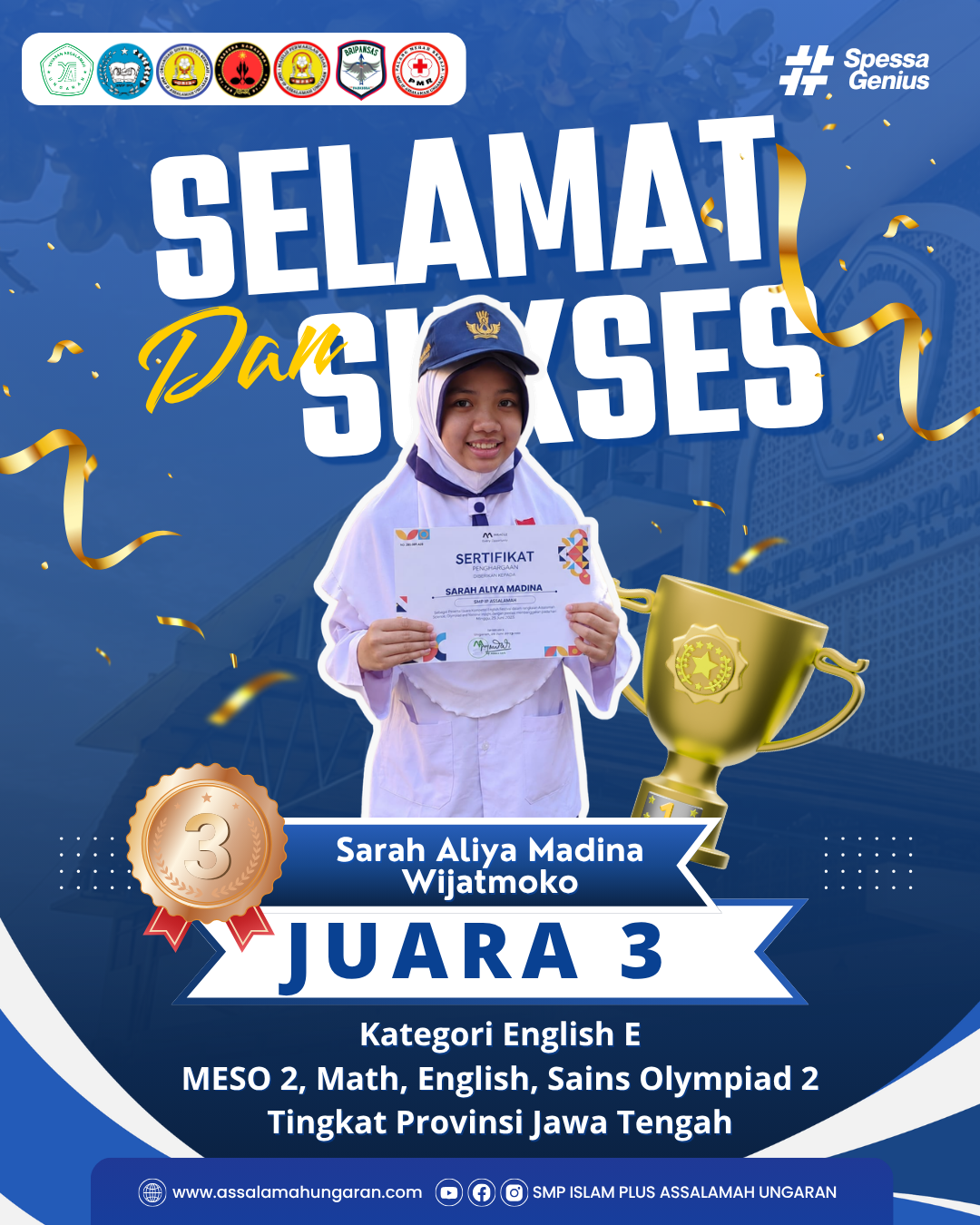 English E MESO 2, Math, English, Sains Olympiad 2 Tingkat Provinsi Jawa Tengah