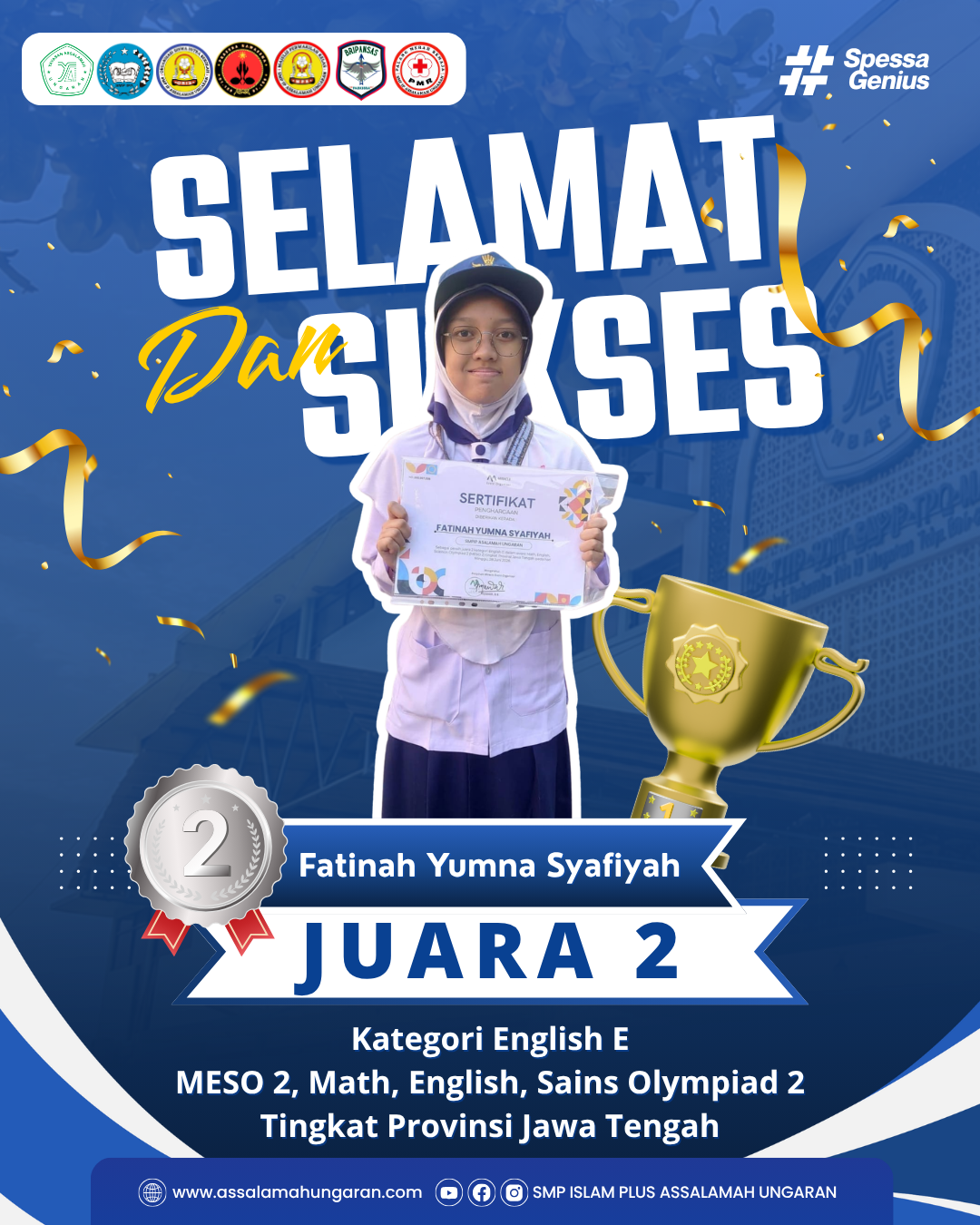 English E MESO 2, Math, English, Sains Olympiad 2 Tingkat Provinsi Jawa Tengah